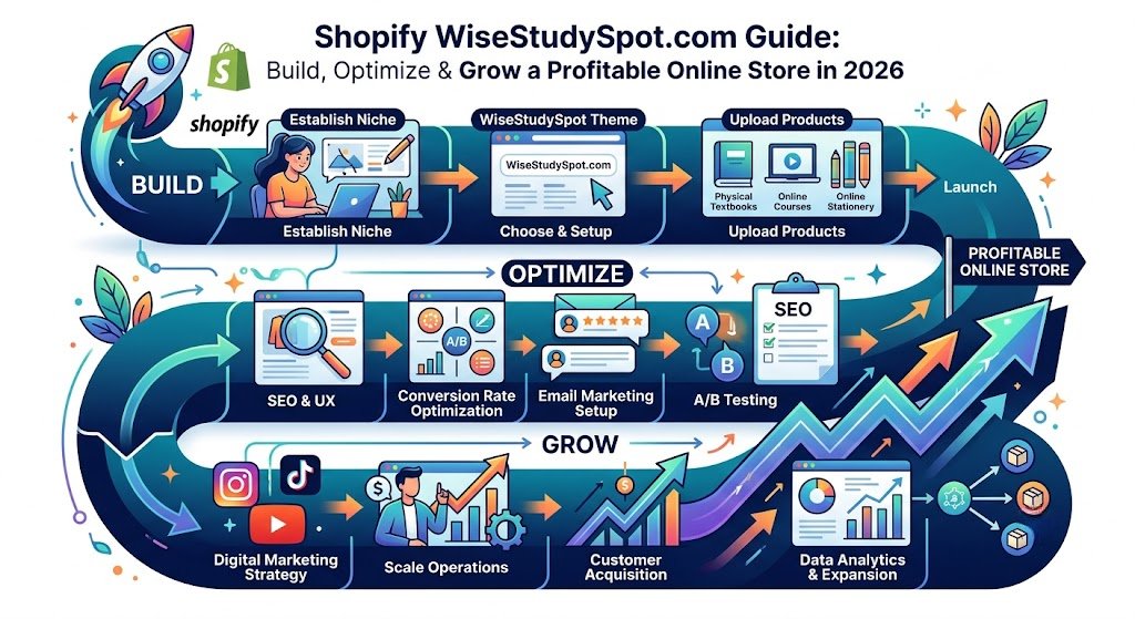 Shopify WiseStudySpot.com Guide: Build, Optimize & Grow a Profitable Online Store in 2026