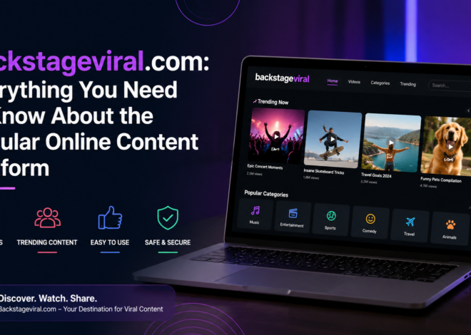 Backstageviral .com: Everything You Need to Know About the Popular Online Content Platform