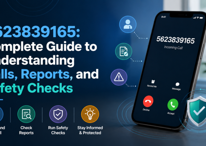 5623839165: Complete Guide to Understanding Calls, Reports, and Safety Checks