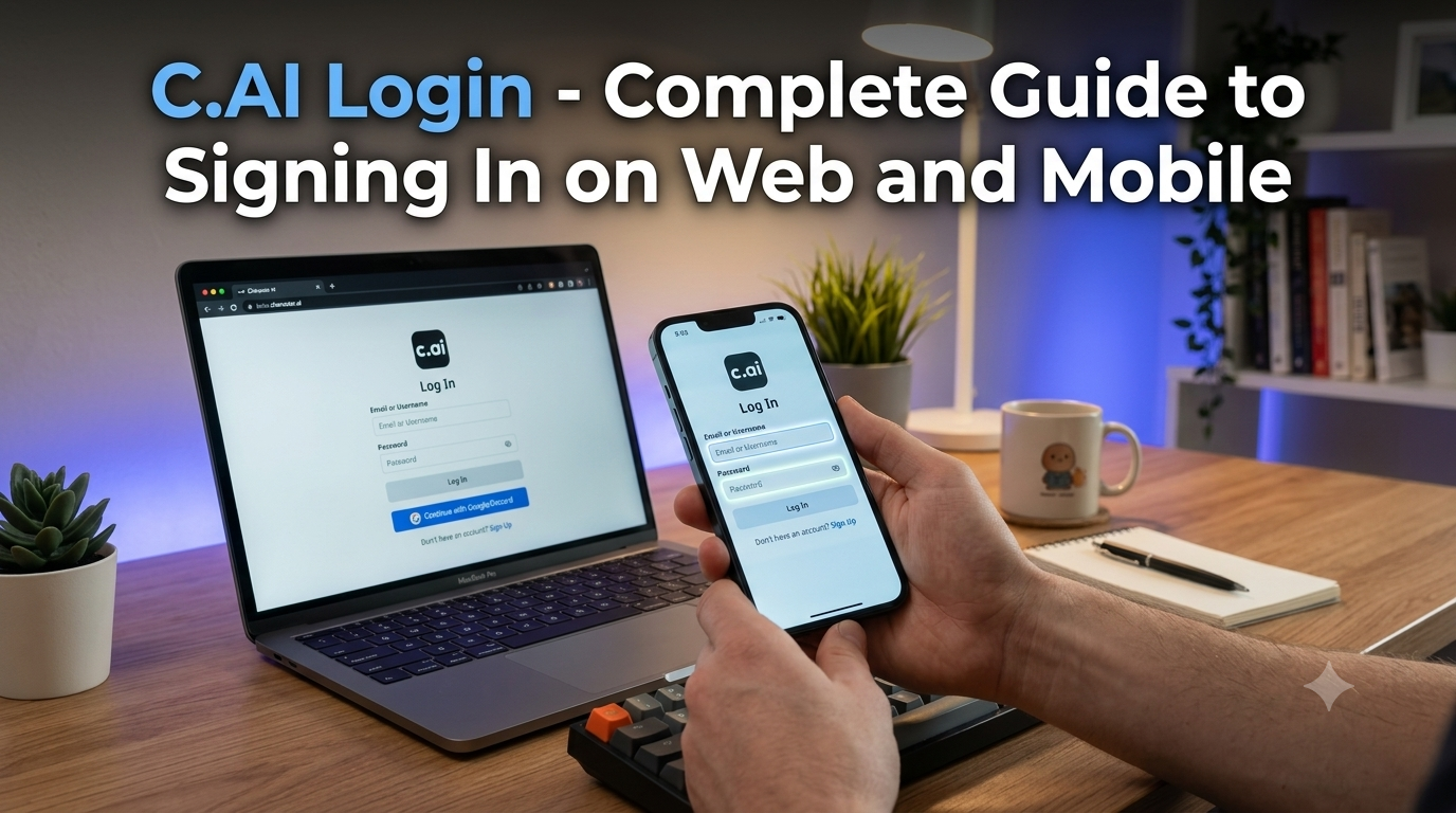 C.AI Login: Complete Guide to Signing In to Character.AI on Web and Mobile