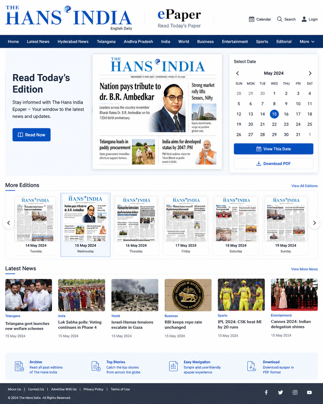 Hans India ePaper: How to Read, Download, Subscribe, and Access Today’s Digital Newspaper