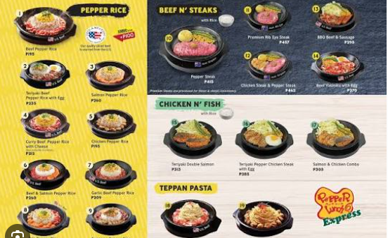 Pepper Lunch Menu Guide With Popular Dishes Prices and Dining Tips